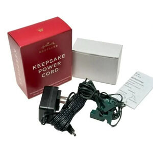 Hallmark Power Cord 2020 Electrical  Power Supply Adaptor up to 7 Ornaments NEW